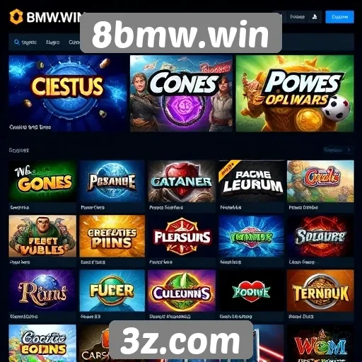 Exploração das opções de jogos disponíveis em 8bmw.win